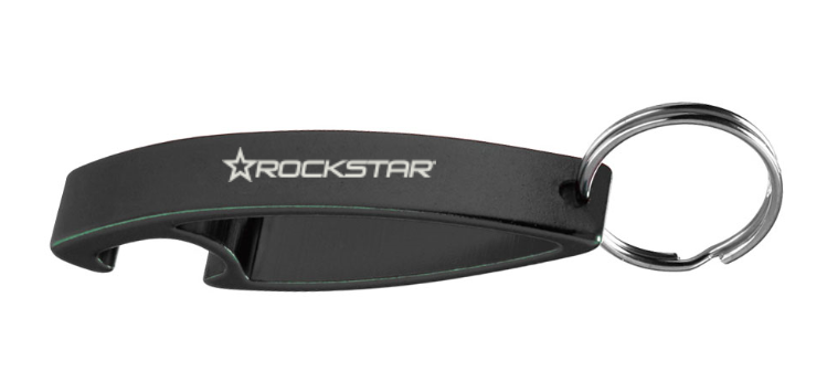 Rockstar Bottle Opener Keychain