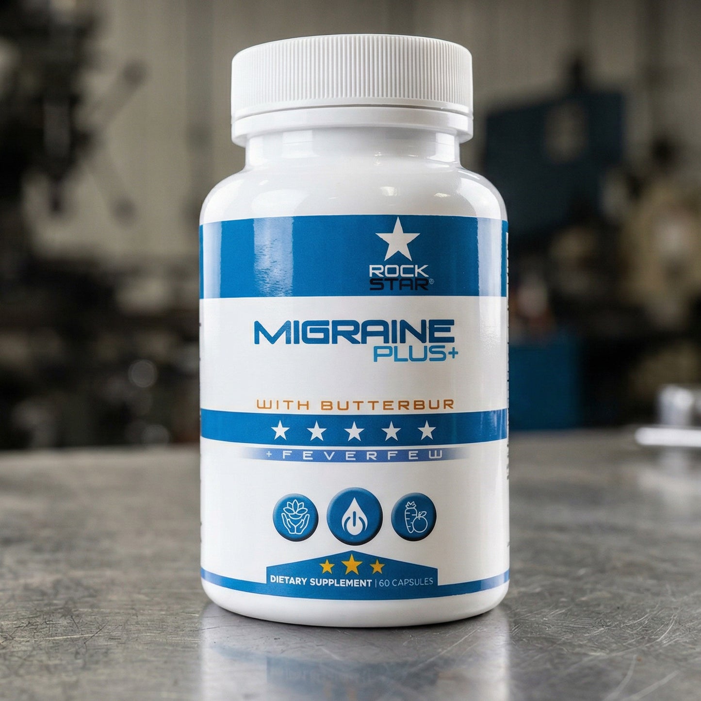 Rockstar Migraine Support - Dietary Supplement