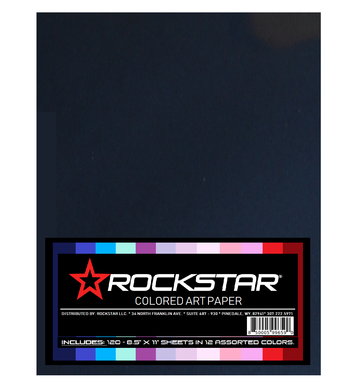 Rockstar Colored Art Paper