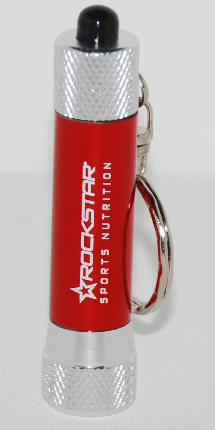 Rockstar Sports Nutrition LED Flashlight Key Chain