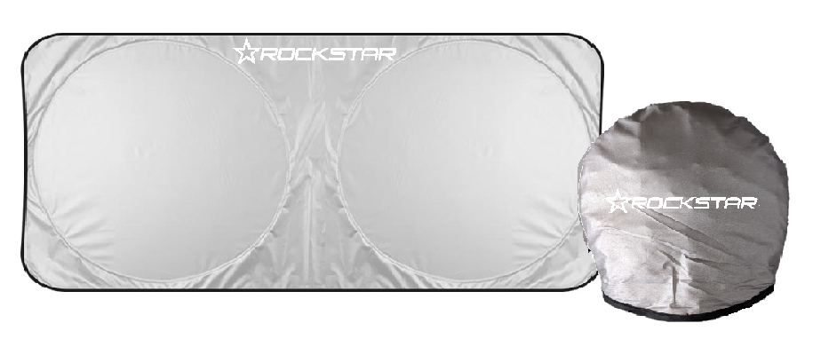 Rockstar Windshield Sun Shade