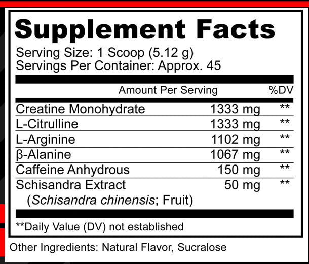 Rockstar Pre Workout