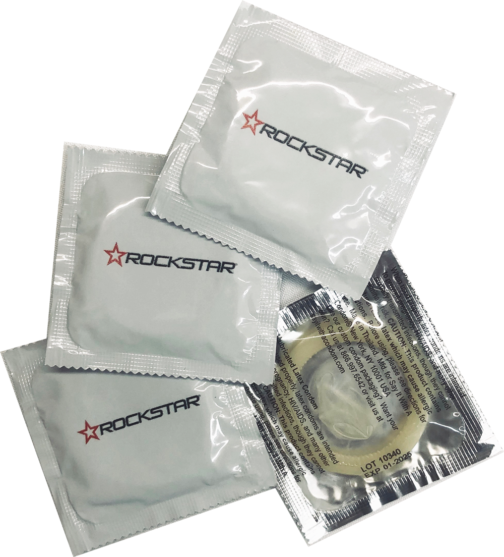 Rockstar Condoms - 5 pack